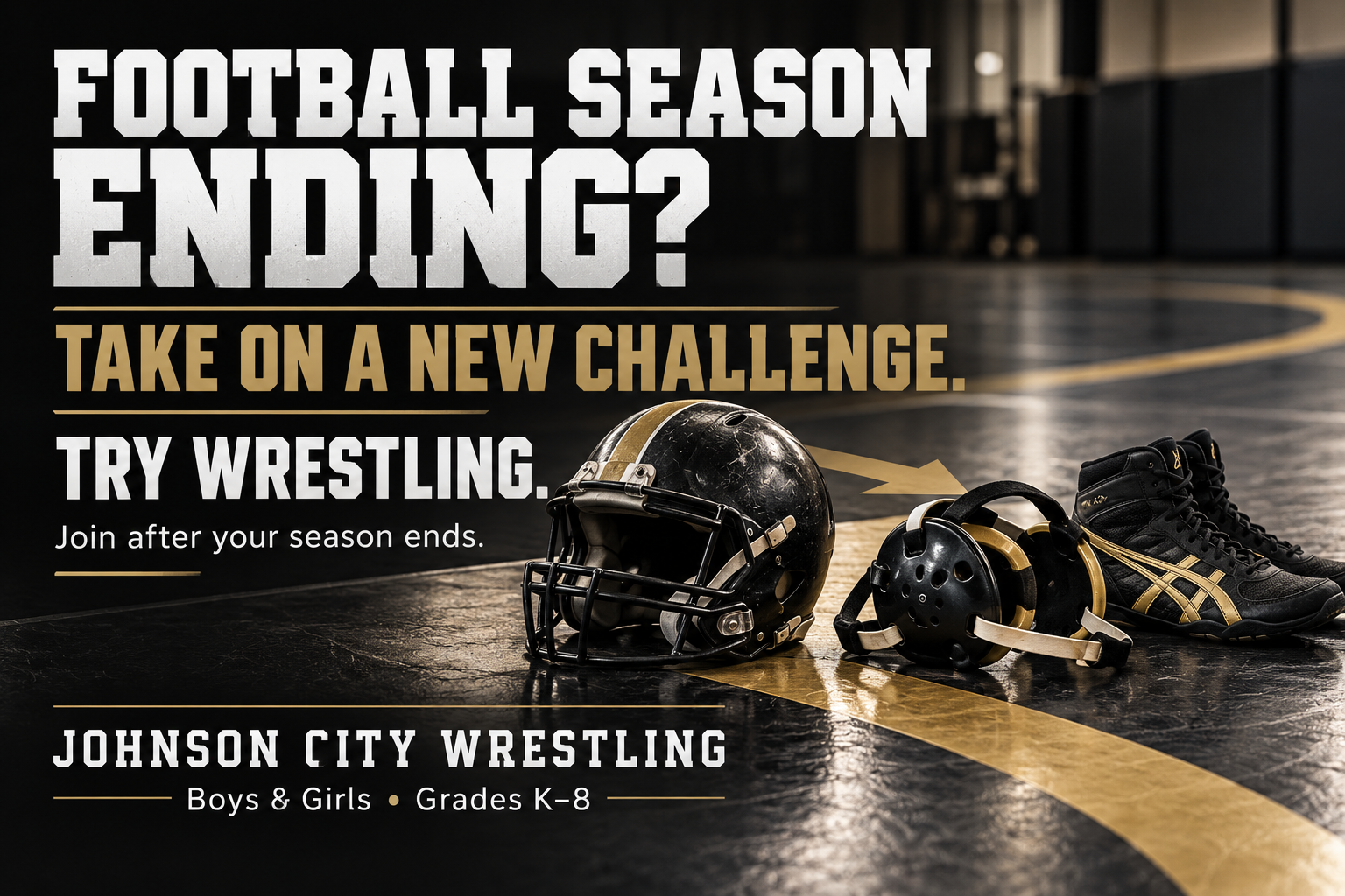 Football Season Ends, Wrestling Begins